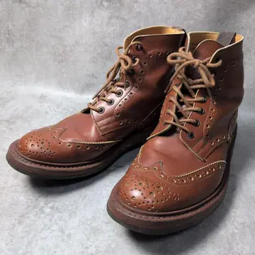 [ 한정 할인 ] 트리커스 윙팁 카운트리 부츠 STOW 6.5