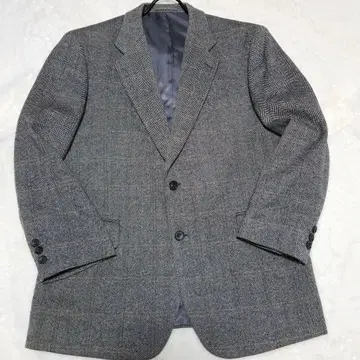 [ AB5 ] 테일러드 수트 헤링본 2 버튼 사이드 벤트 그레이