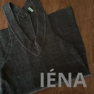 IENA 이에나 니트 원피스 튜닉 베스트