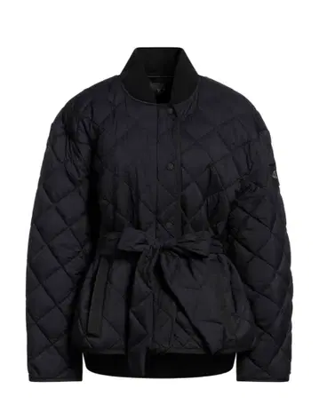 무스 너클스 퀼팅 자켓 허리 벨트 포함