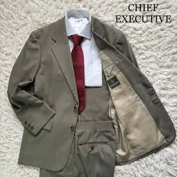 CHIEF EXECUTIVE 셋업 수트 그린 계열 A4 일본제