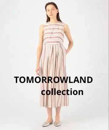 TOMORROWLAND 이펙트 랜덤 슬리브리스 원피스 34