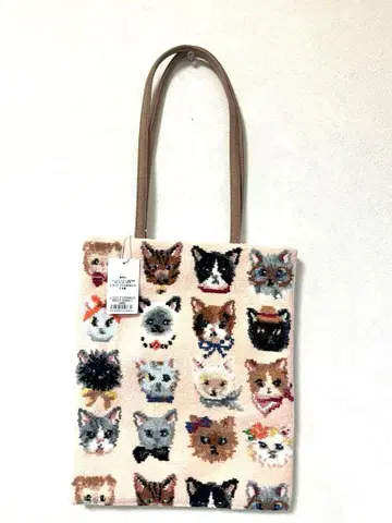 FEILER 페이러 러브리 프리티 캣츠 토트백