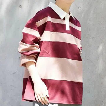 cityshop RANDAM BORDER RUGBY SHIRT