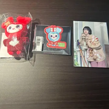 TWICE 채영 나연 모모 백참 랜티큘러 와펜 스티커