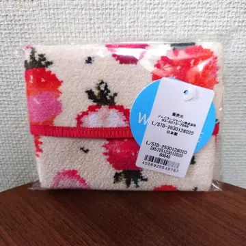 페이러 스트로베리 도트 티슈 파우치 스냅 버튼