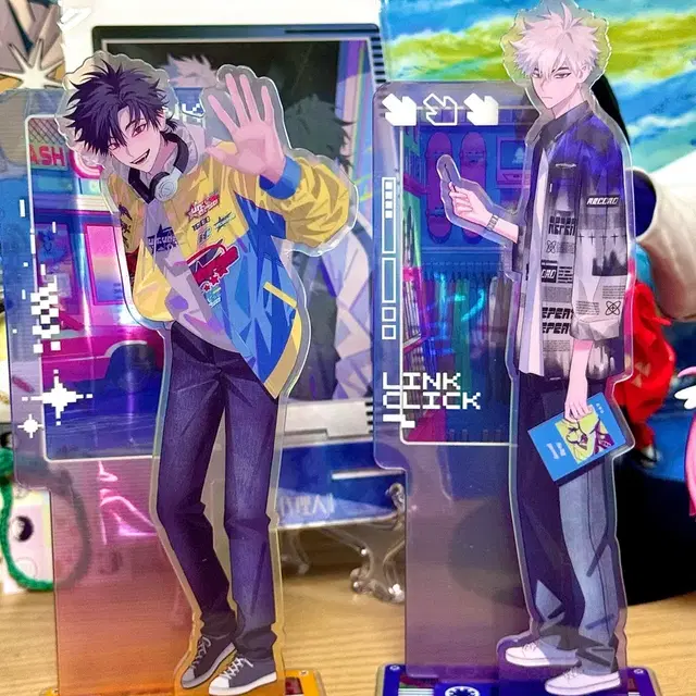 시광대리인 청샤오시 루광 레트로타임 아크릴스탠드 인플릭님 일러스트