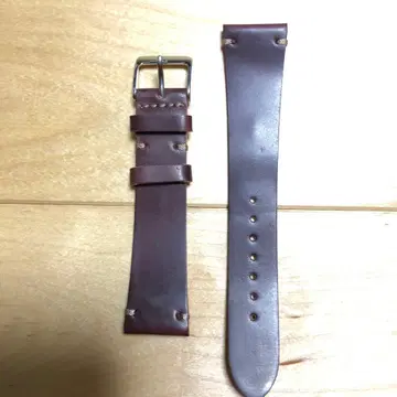 미사용 큐리오스큐리오 어큐레이트 형태 호윈 가죽 벨트 20mm