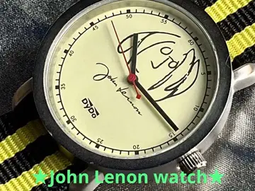 John Lenon watch 오노 요코 레논 아트 워크 데드스탁