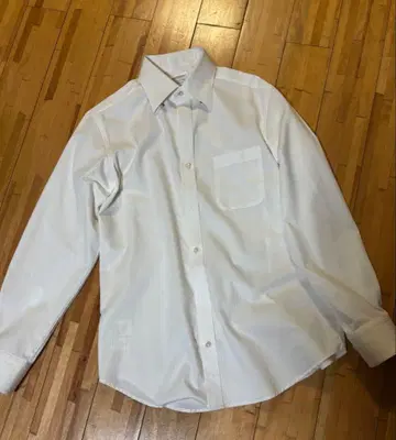 고타이리쿠 gotairiku 드레스 셔츠 화이트 스트라이프 16(41)