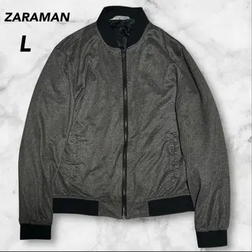 [ 새상품급 ] ZARA MAN 자라맨 스윙탑 블루종 트위드조 L