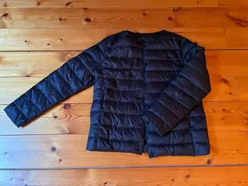 블랙 다운 자켓 L 사이즈