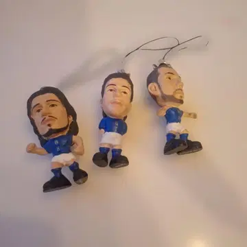 축구 선수 피규어 3체 세트