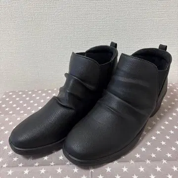 블랙 숏부츠 미사용 새상품