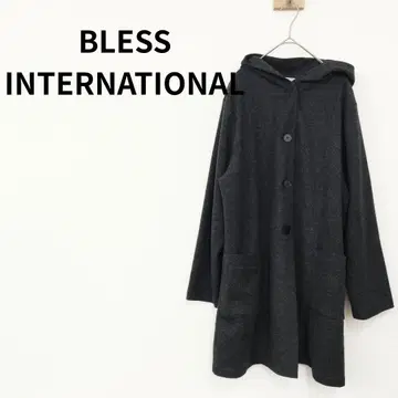 BLESS INTERNATIONAL 종이상자 코트 후드 2192