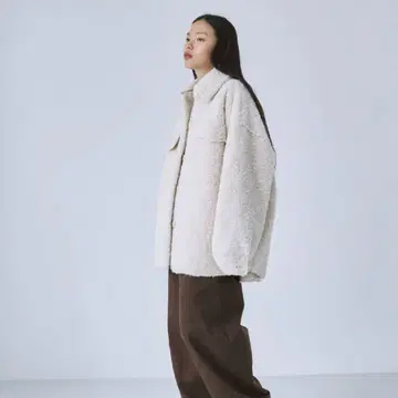 BOA 스웨이드 오버 셔츠 자켓