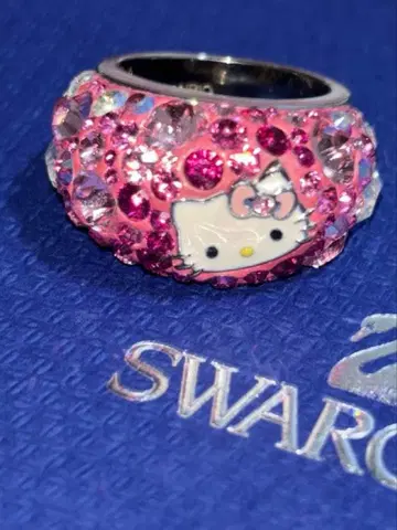 swarovski 헬로키티 반지