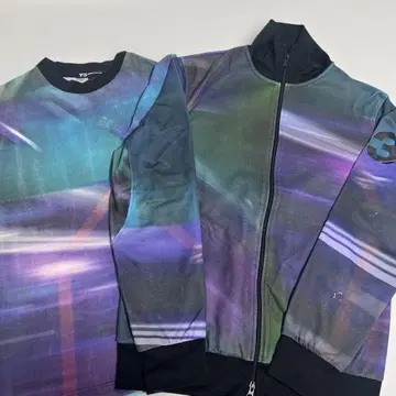 [구하기 어려움 레어 Y-3 반팔 트랙 셔츠 긴팔 자켓 2종 세트