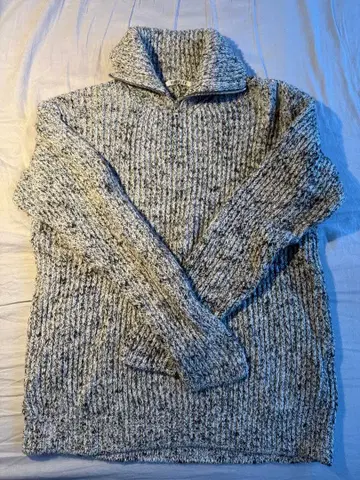 Auralee 울 알파카 스웨터