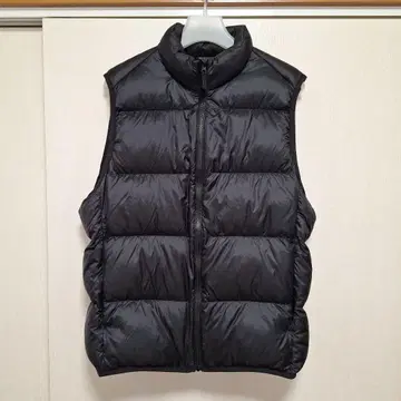 UNIQLO 울트라 라이트 다운 다운 베스트 L 블랙