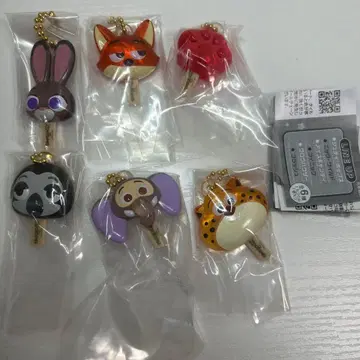 주토피아 아이스캔디 참 전 6종 컴플리트 아이스캔디