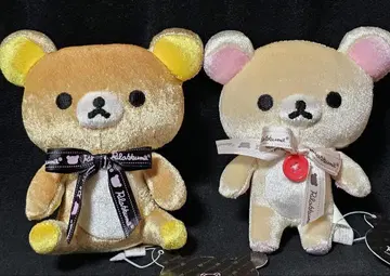 리락쿠마 리본 컬렉션 봉제 인형 세트 코리락쿠마