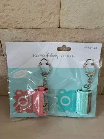 새상품 도쿄 디즈니 리조트 카메라 필름형 키링 키체인