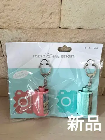 새상품 도쿄 디즈니 리조트 카메라 필름형 키링 키체인