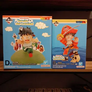 1번 복권 드래곤볼 스냅 피규어 세트 B상 D상
