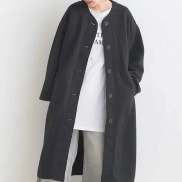 라스트 1점 [새상품] OMNES*오므네스* 노카라 롱 코트