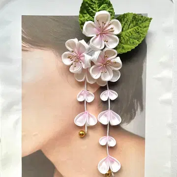 츠마미세이쿠 머리 장식 졸업식 성인식