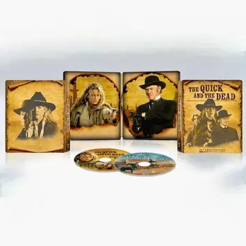 수입판 퀵 앤 데드 4KUHD 블루레이 스틸북 사양