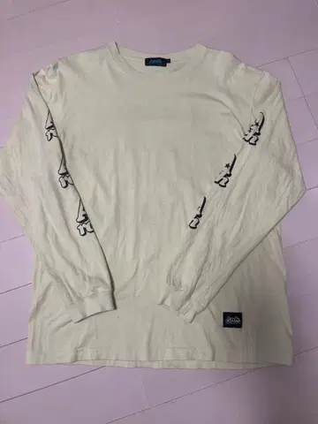 Arch 긴팔 셔츠 크림색