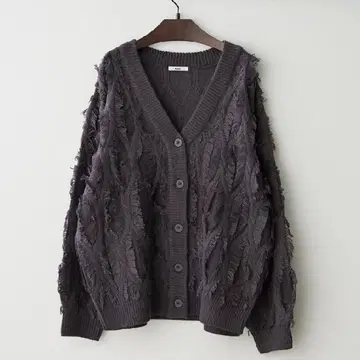 새상품급 프린지 가디건 F