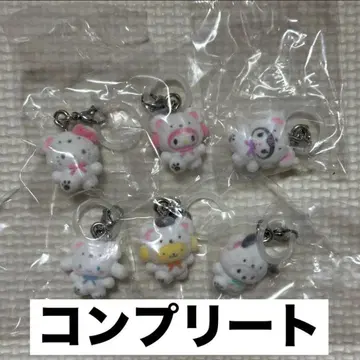 산리오 포근포근 스노우 마커 액세서리 컴플리트