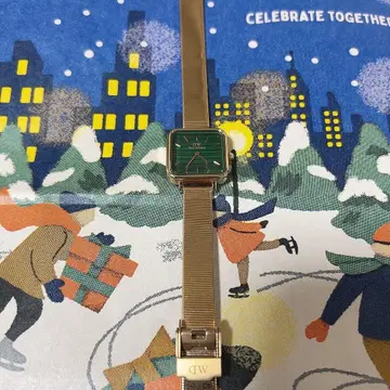 다니엘 웰링턴 Quadro Studio Emerald 손목시계 DW