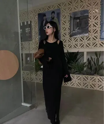 AMERICAN SLEEVE LAYERED KNIT DRES M