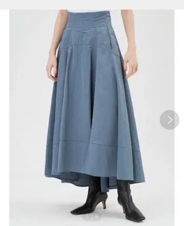 프레이 아이디 블루 플레어 스커트