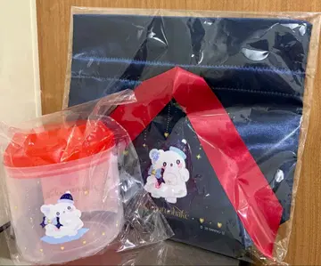 산리오 해피 복권 하나마루 유령 캐니스터 기프트 파우치