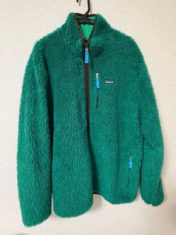 patagonia 플리스 자켓 남성용 XXL 그린