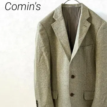 Comin's 테일러드 자켓 캐시미어 100% 포켓 부착 안감 부착