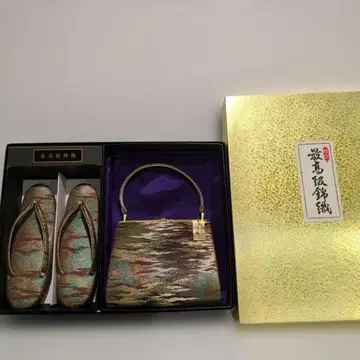 최고급 금직 조리 와 백 세트