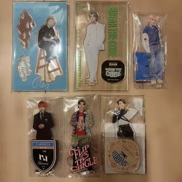 INI 타카츠카 히로무 아크릴 스탠드 6점