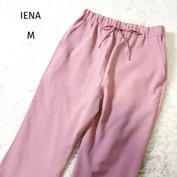 IENA 이에나 울 혼방 플레어 이지 팬츠 38 핑크 안감 부착