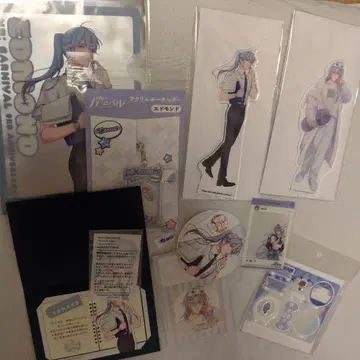 nu:카니발 에드몬드 굿즈세트 아크릴 스탠드 클리어 파일