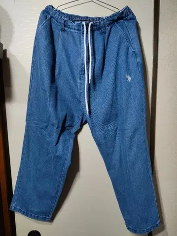 데님 팬츠 LL 허리밴딩