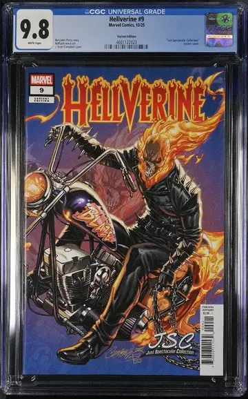 아메리칸 코믹스 리프 Hellverine #9 CGC 9.8