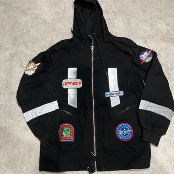 RIPNDIP 블랙 L 사이즈 자켓