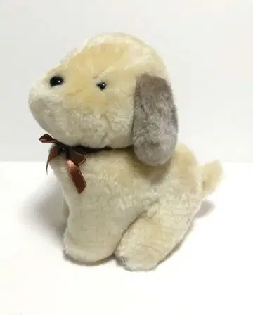 우메키치 오리엔탈 토이 봉제 인형 레트로 크림색