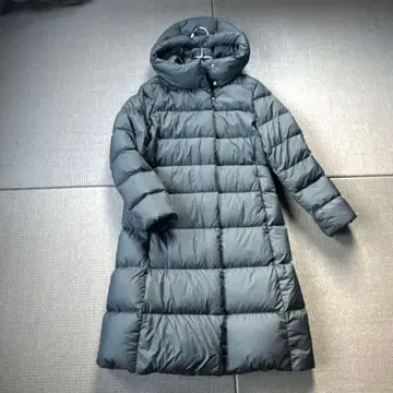 [ UNIQLO 유니클로 ] 다운 롱 코트 블랙 M